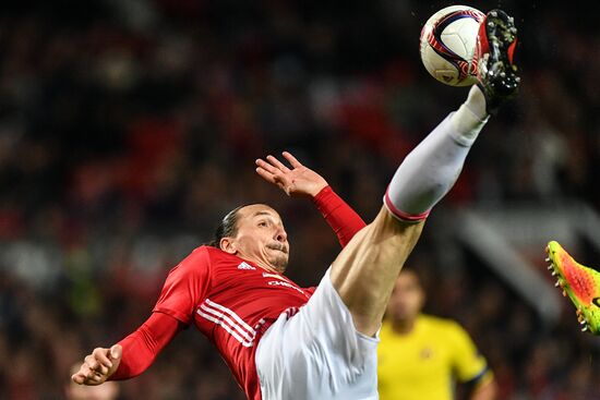 UEFA Europa League. Manchester United vs. Rostov