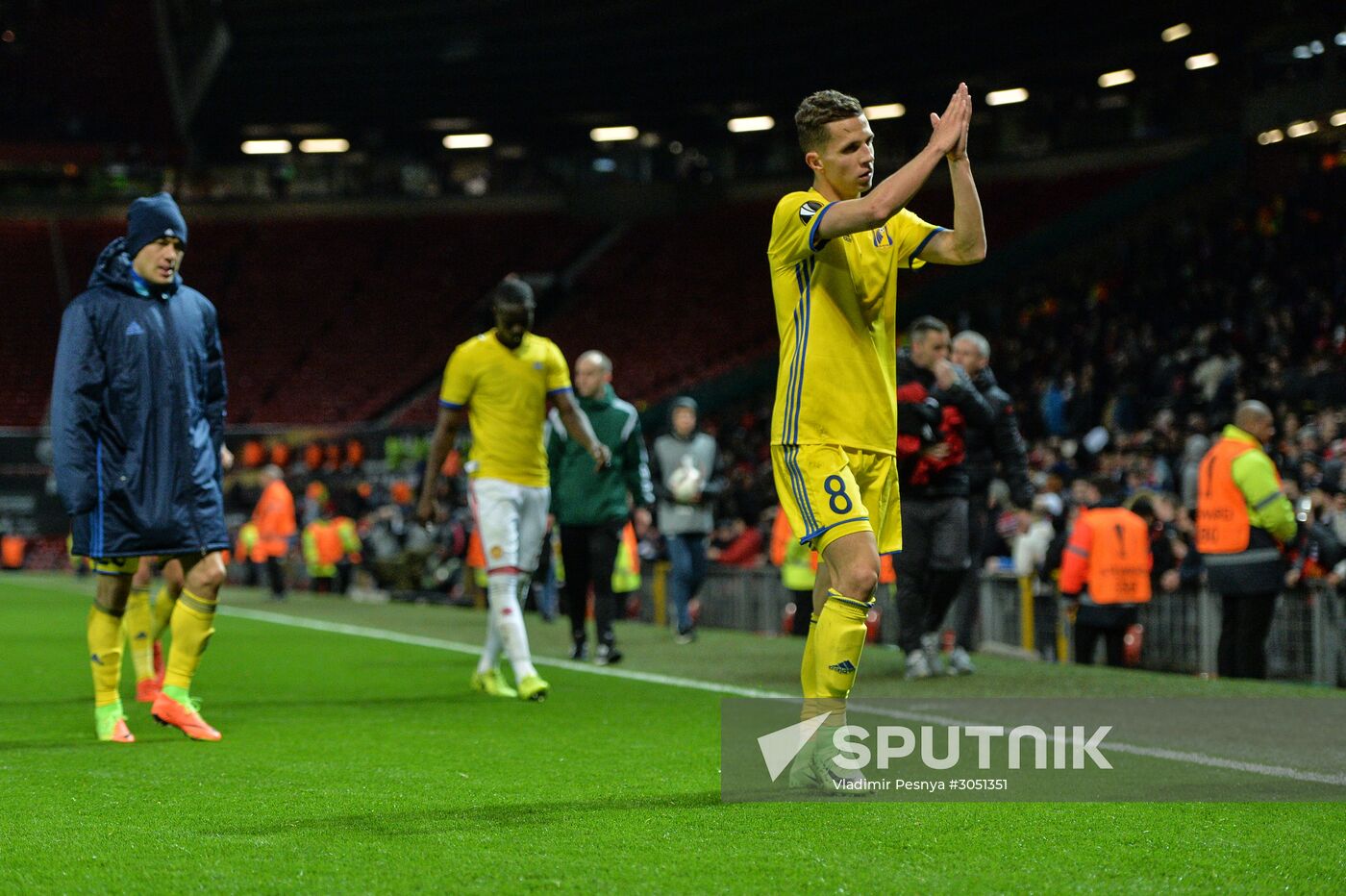 UEFA Europa League. Manchester United vs. Rostov
