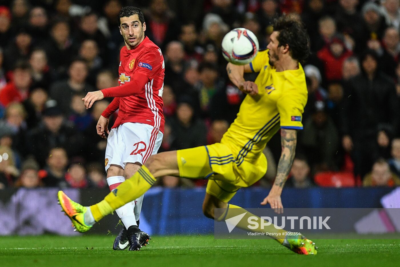 UEFA Europa League. Manchester United vs. Rostov