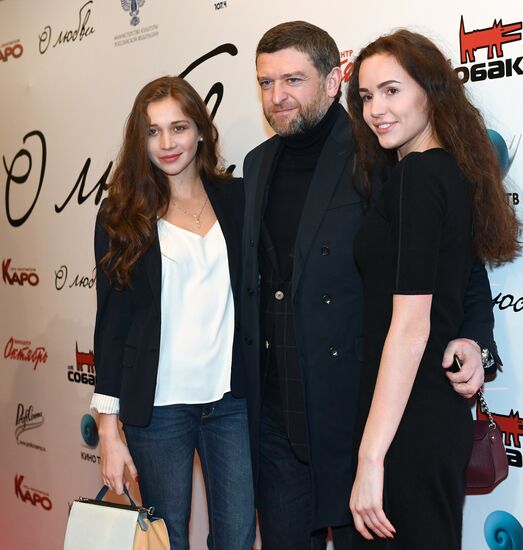 Premiere of Vladimir Bortko's new film "About Love"