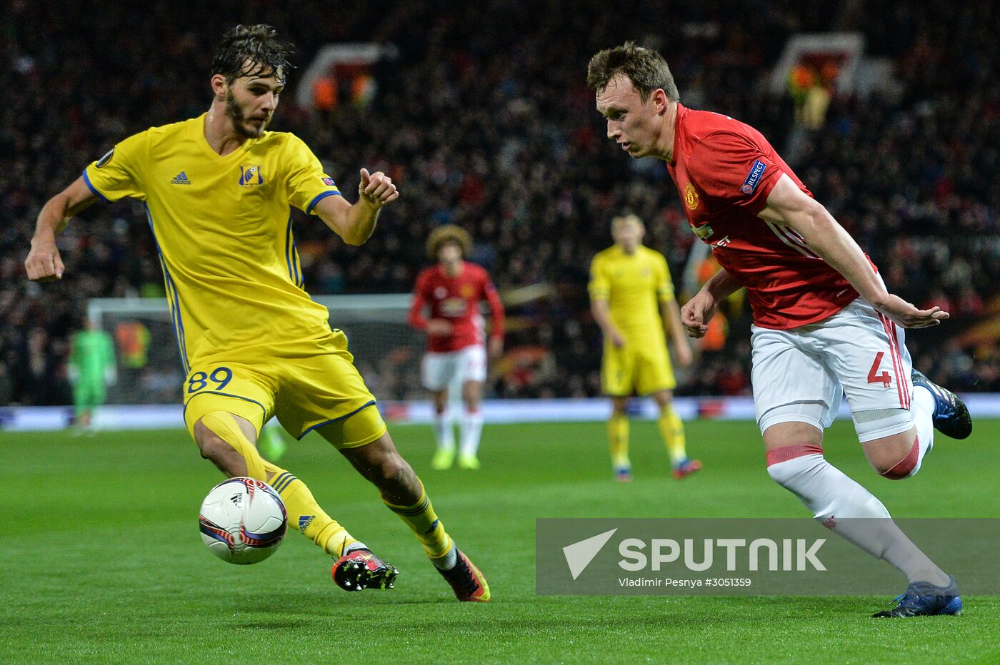 UEFA Europa League. Manchester United vs. Rostov