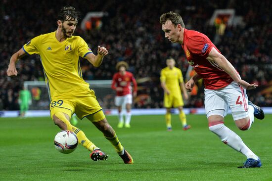 UEFA Europa League. Manchester United vs. Rostov