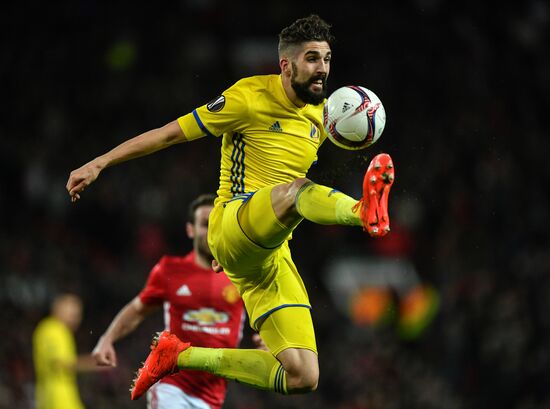 UEFA Europa League. Manchester United vs. Rostov