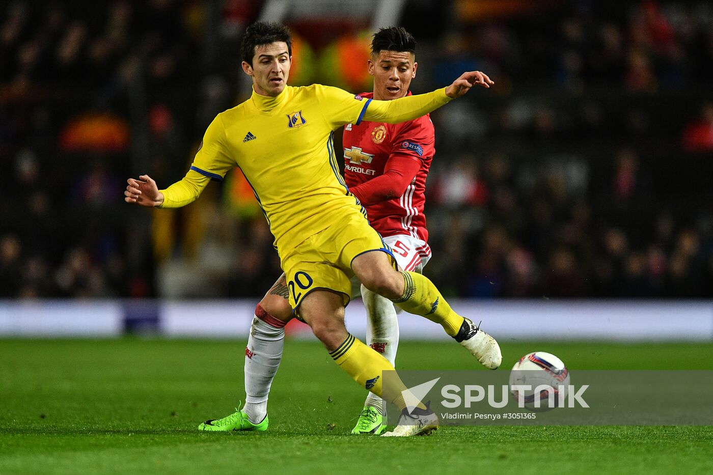UEFA Europa League. Manchester United vs. Rostov