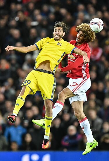 UEFA Europa League. Manchester United vs. Rostov