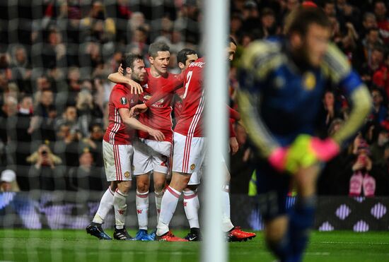 UEFA Europa League. Manchester United vs. Rostov