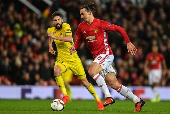 UEFA Europa League. Manchester United vs. Rostov