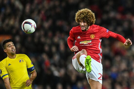 UEFA Europa League. Manchester United vs. Rostov