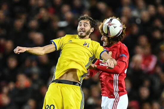 Football. Europa League. Manchester United vs. Rostov