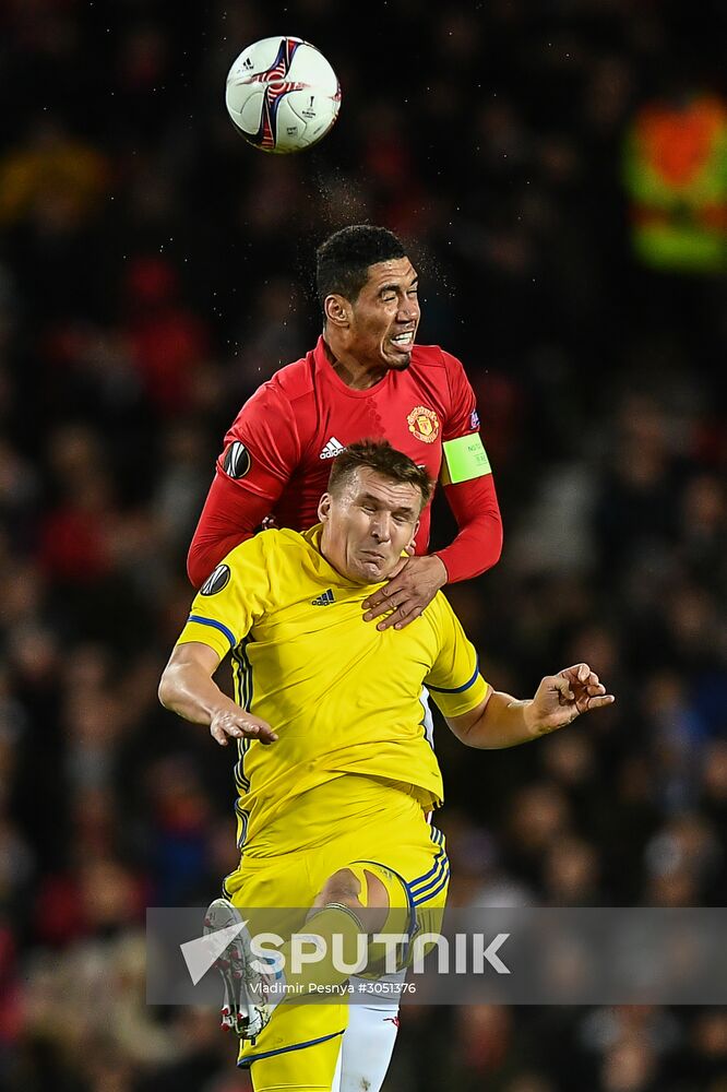 UEFA Europa League. Manchester United vs. Rostov