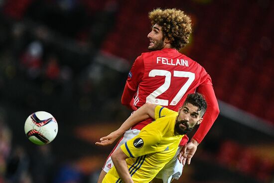 Football. Europa League. Manchester United vs. Rostov
