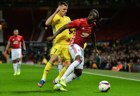 UEFA Europa League. Manchester United vs. Rostov