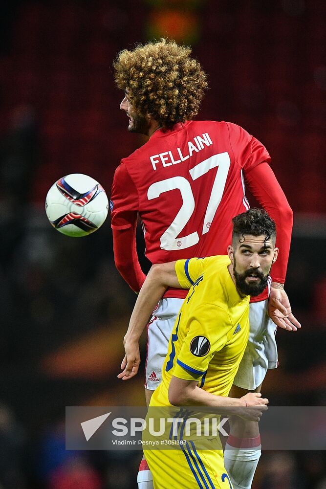 UEFA Europa League. Manchester United vs. Rostov