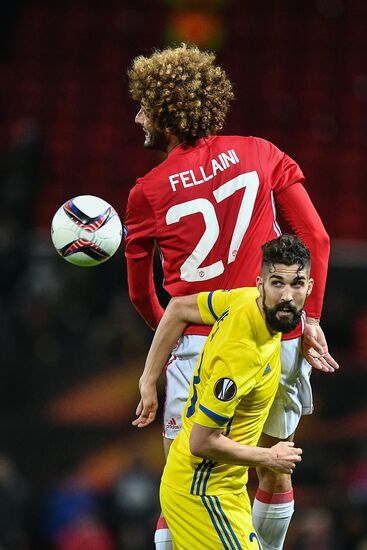 UEFA Europa League. Manchester United vs. Rostov