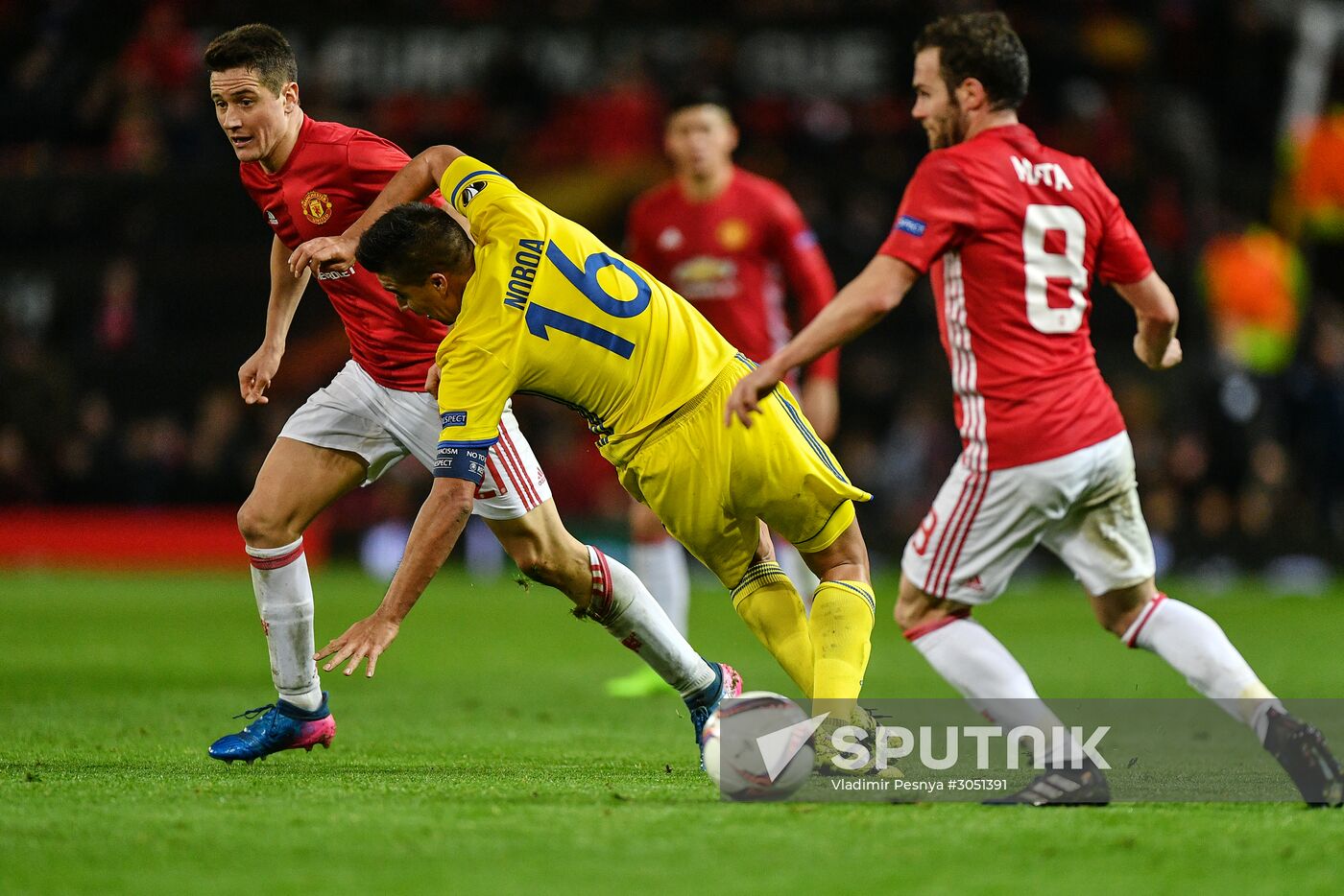 UEFA Europa League. Manchester United vs. Rostov