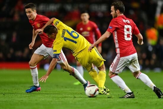 UEFA Europa League. Manchester United vs. Rostov