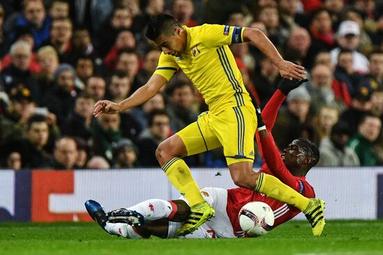 UEFA Europa League. Manchester United vs. Rostov