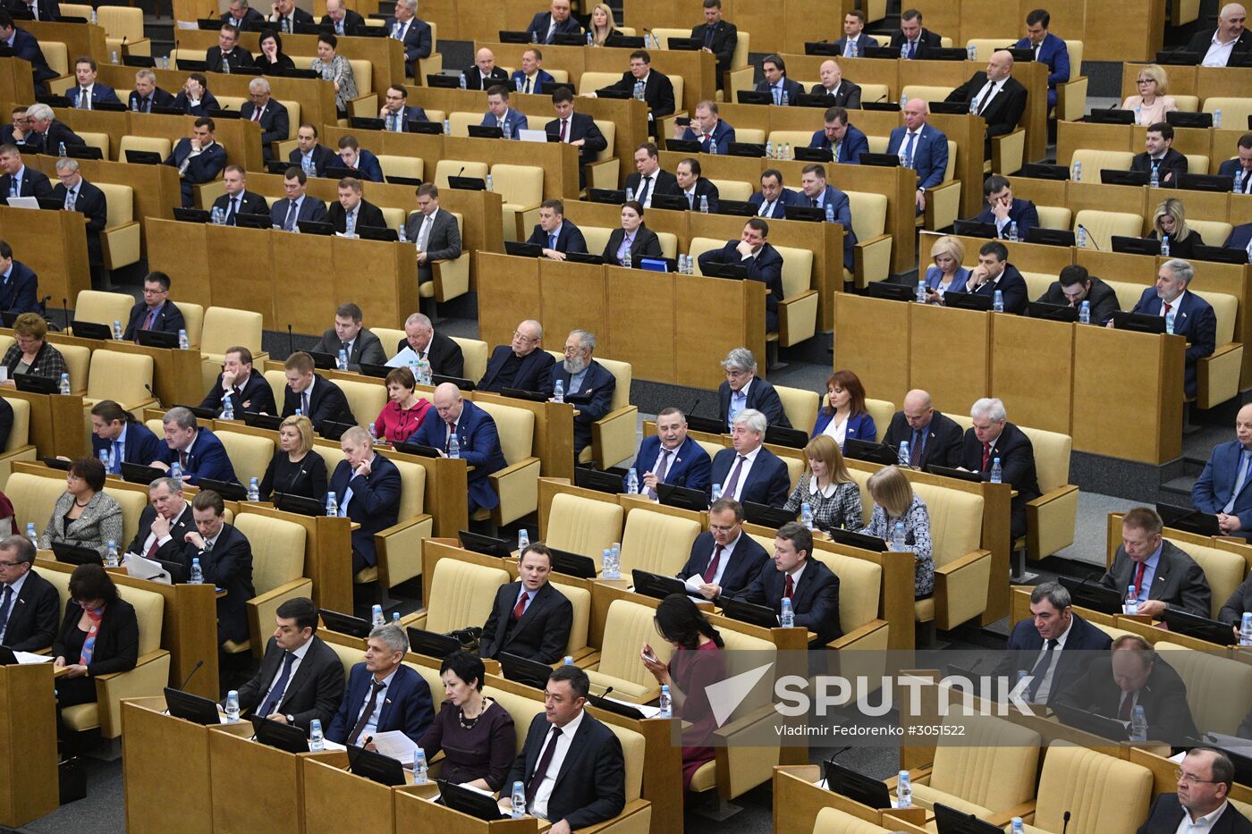 State Duma plenary meeting