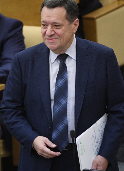 State Duma plenary meeting