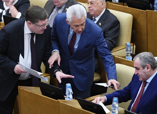State Duma plenary meeting