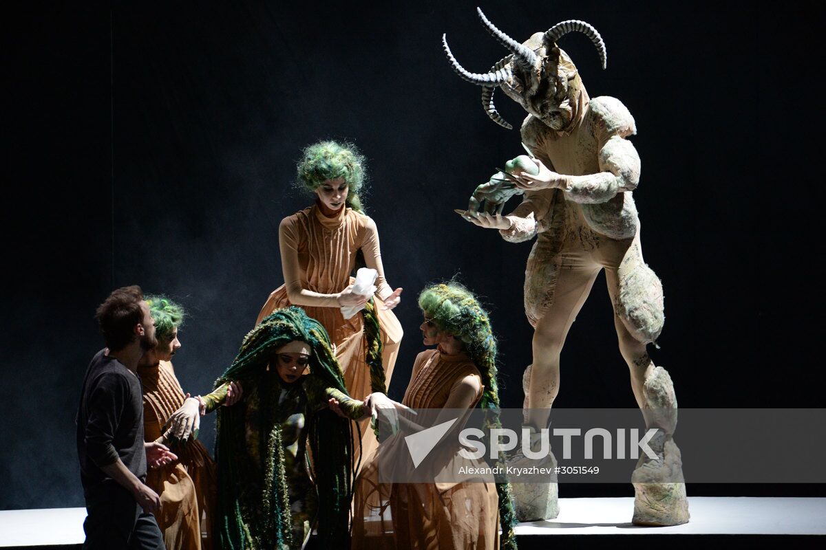 Prerelease show Per Gynt ballet at Novosibirsk Opera and Ballet Theater