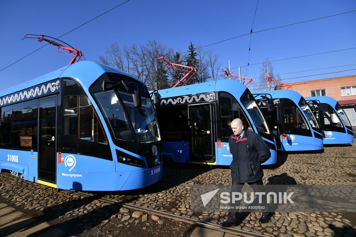 Moscow's Bauman tram depot