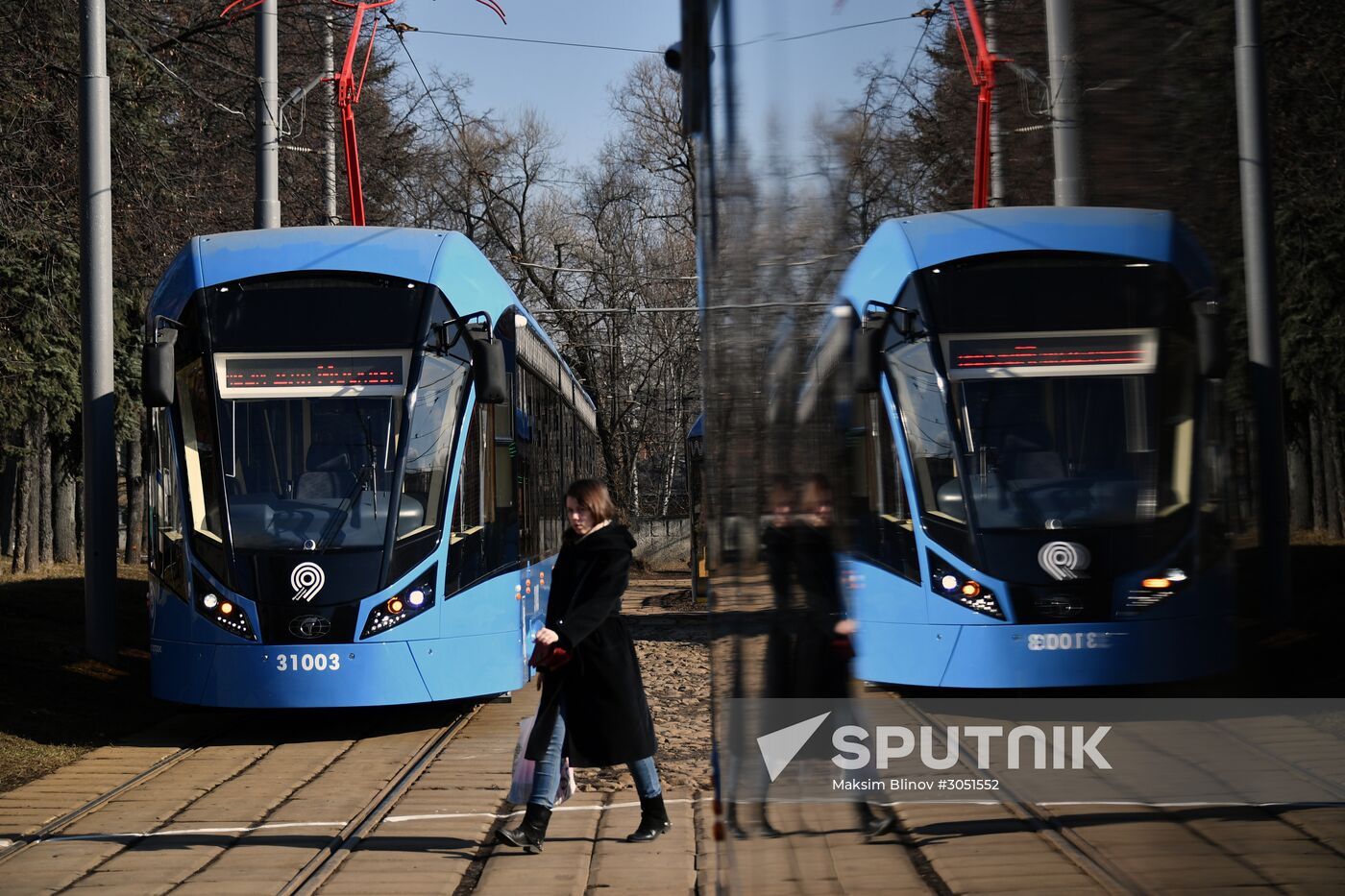Moscow's Bauman tram depot