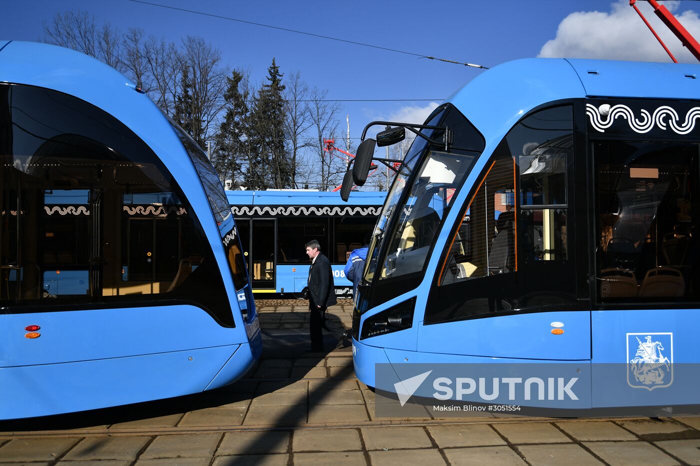 Moscow's Bauman tram depot
