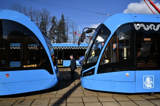 Moscow's Bauman tram depot