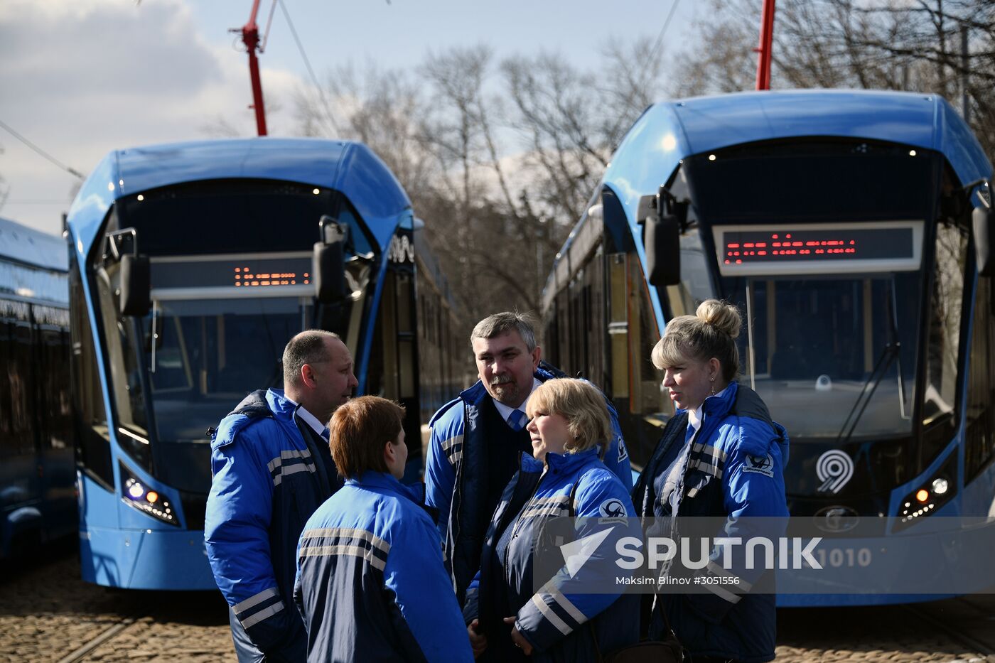 Moscow's Bauman tram depot