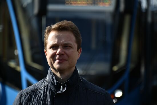 Moscow's Bauman tram depot