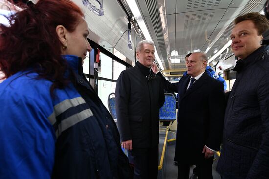 Moscow's Bauman tram depot