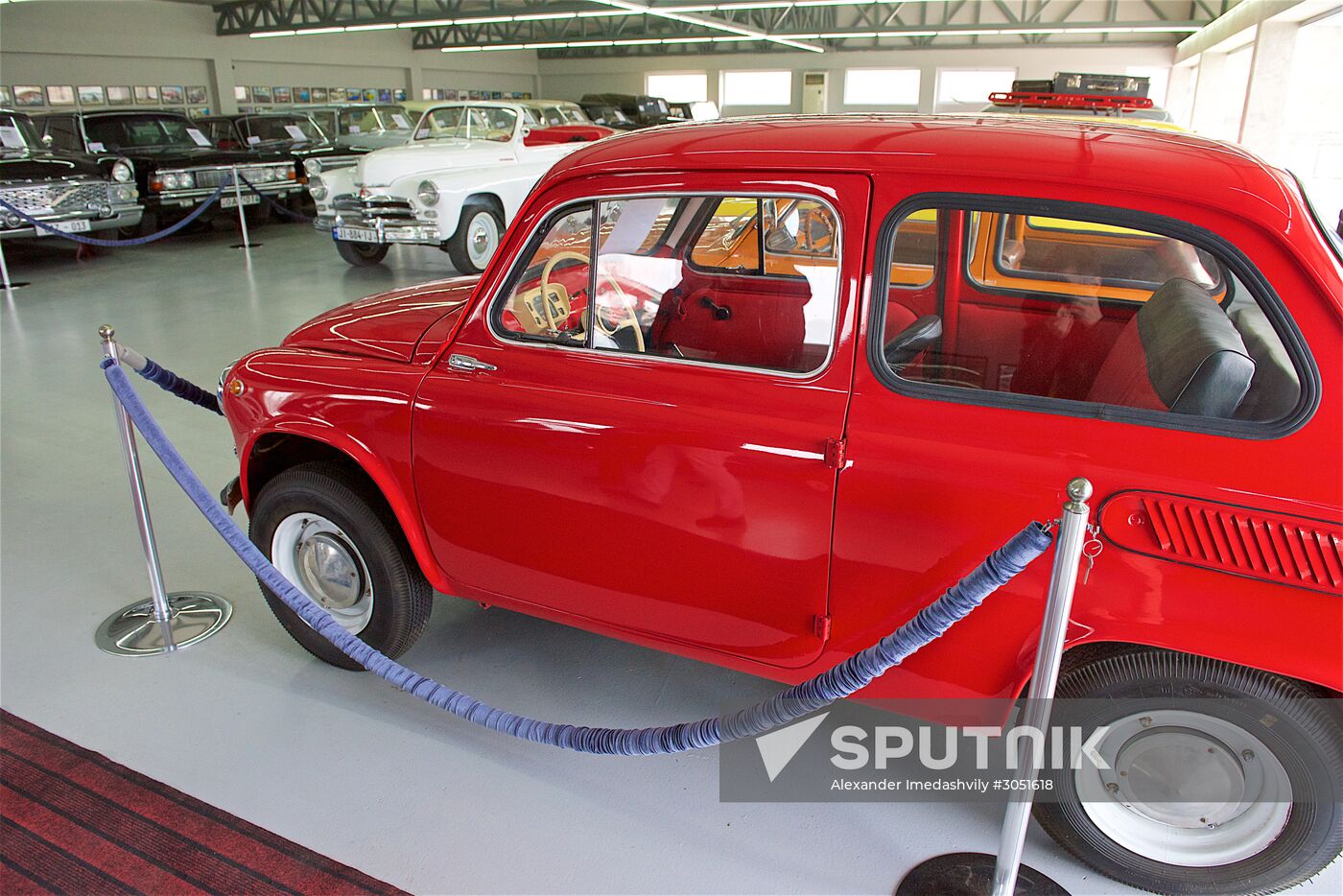 Car museum in Tbilisi