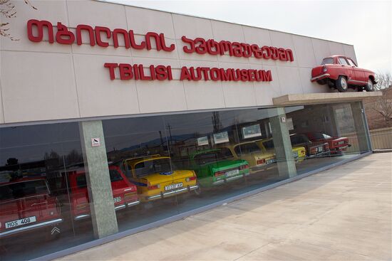 Car museum in Tbilisi