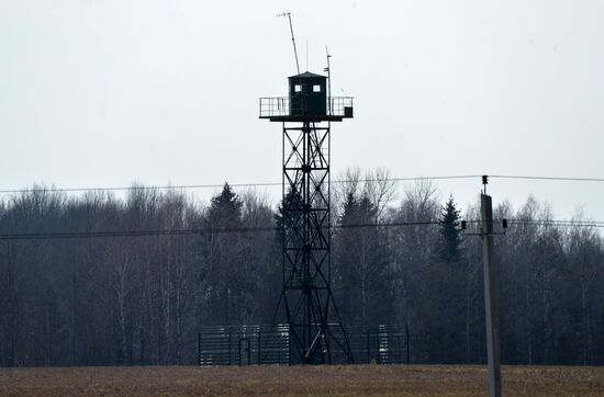 Belarusian-Latvian border
