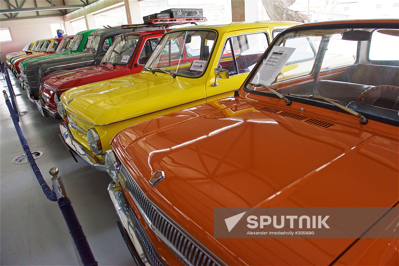 Car museum in Tbilisi