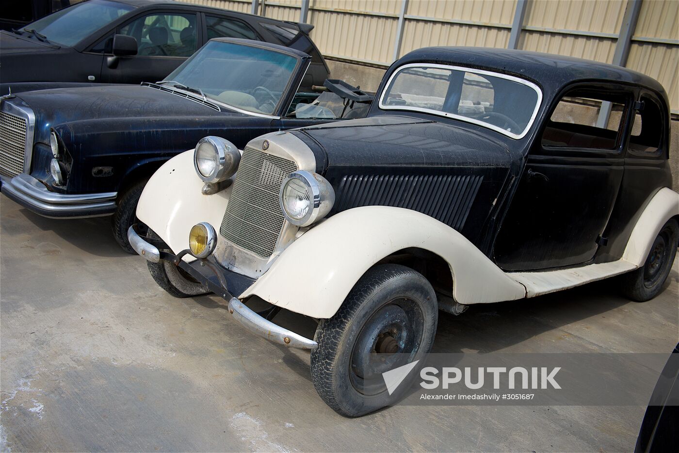 Car museum in Tbilisi