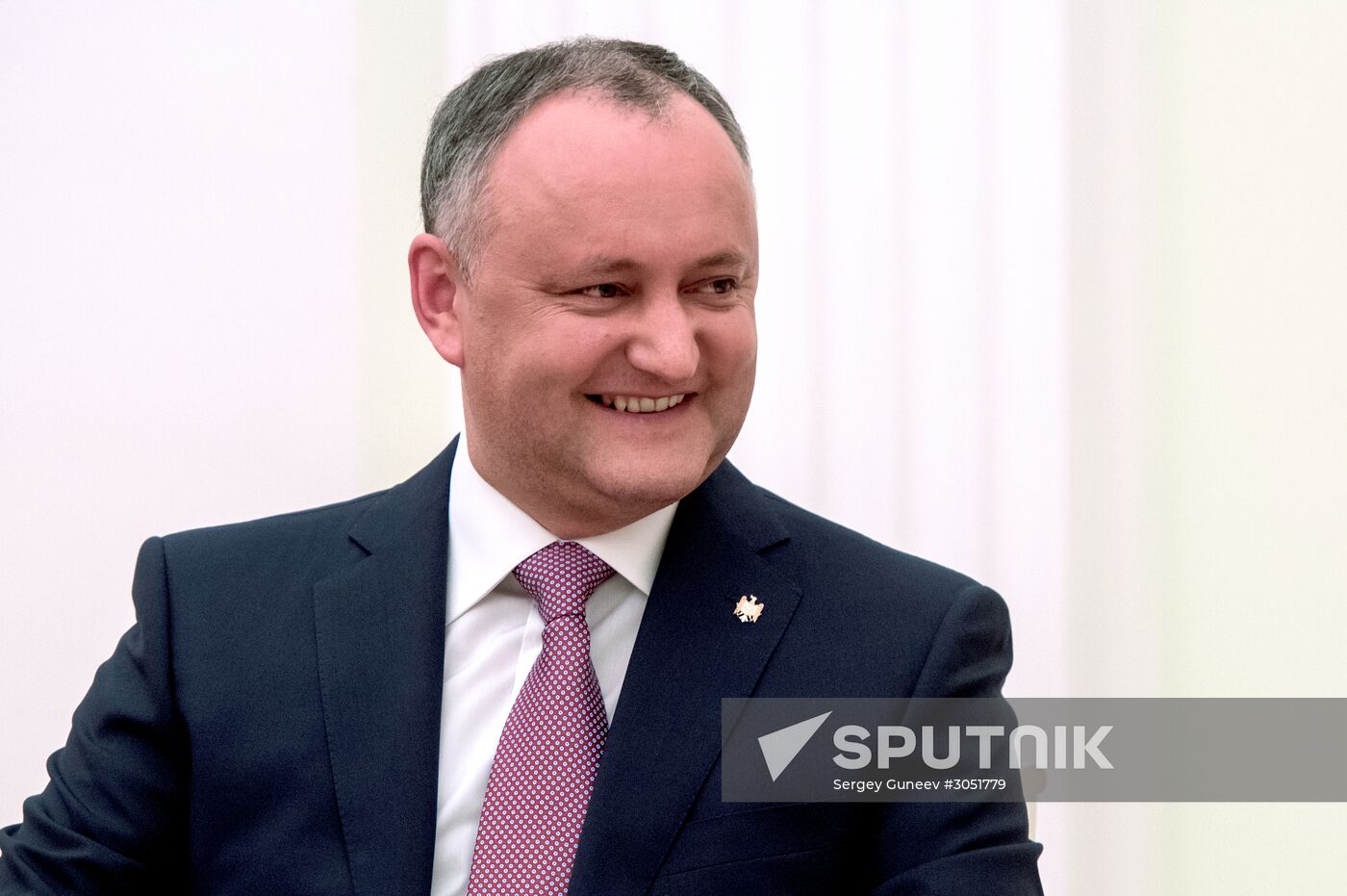 President Putin meets with President of Moldova Igor Dodon
