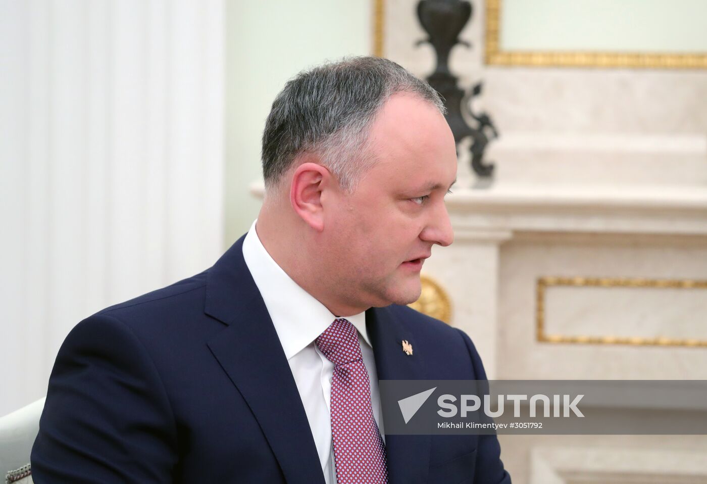 President Putin meets with President of Moldova Igor Dodon