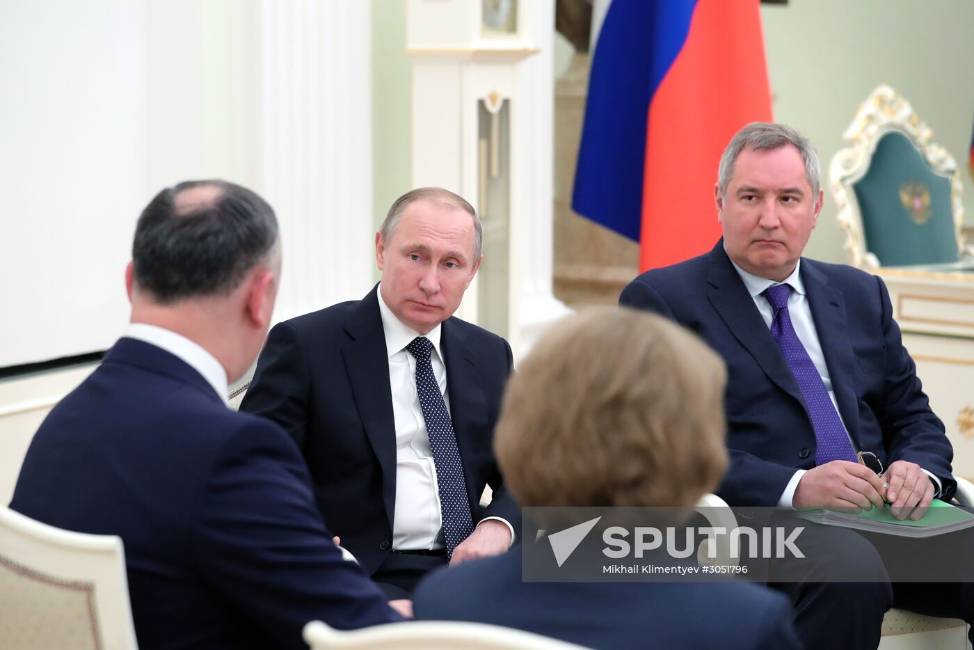 President Putin meets with President of Moldova Igor Dodon