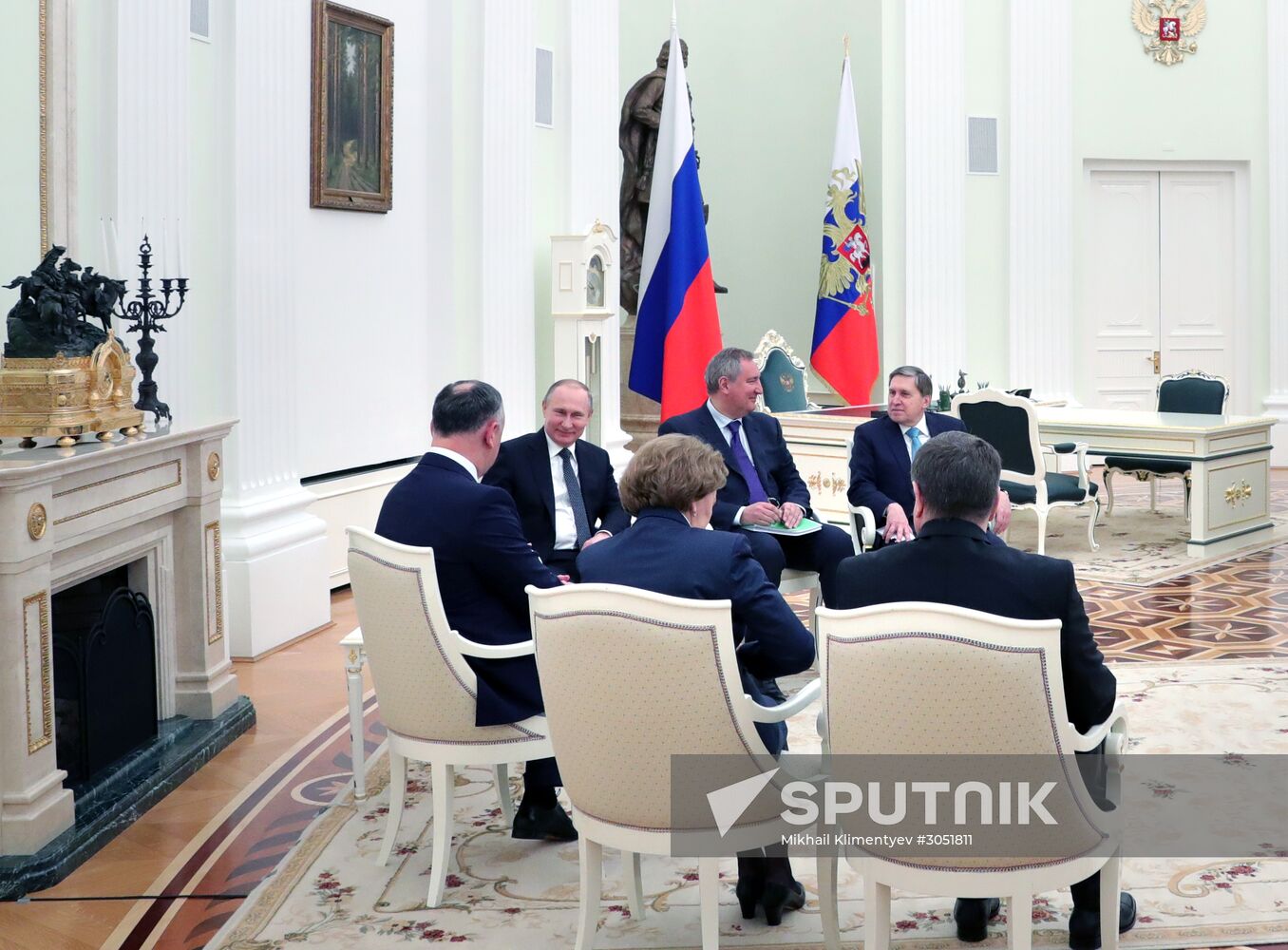 President Putin meets with President of Moldova Igor Dodon