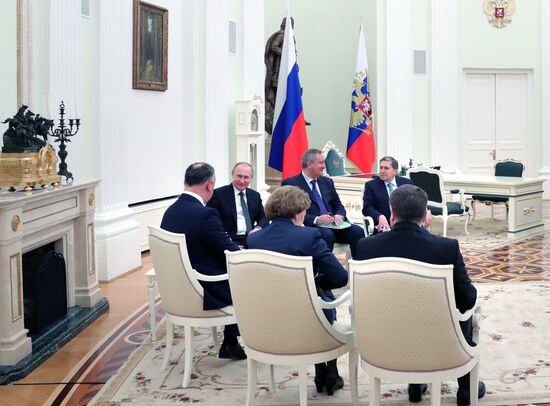 President Putin meets with President of Moldova Igor Dodon