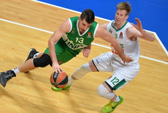 Euroleague Basketball. UNICS vs. Zalgiris