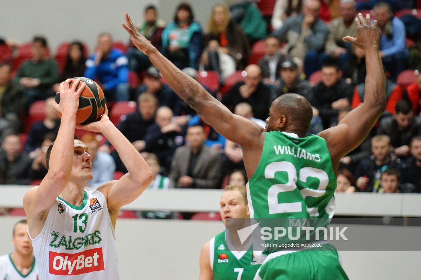 Euroleague Basketball. UNICS vs. Zalgiris