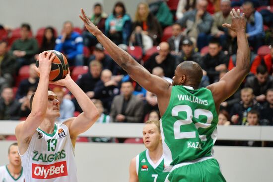 Euroleague Basketball. UNICS vs. Zalgiris