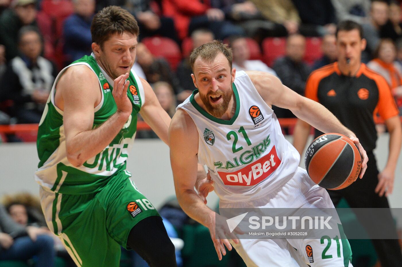 Euroleague Basketball. UNICS vs. Zalgiris