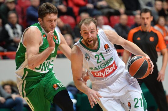 Euroleague Basketball. UNICS vs. Zalgiris