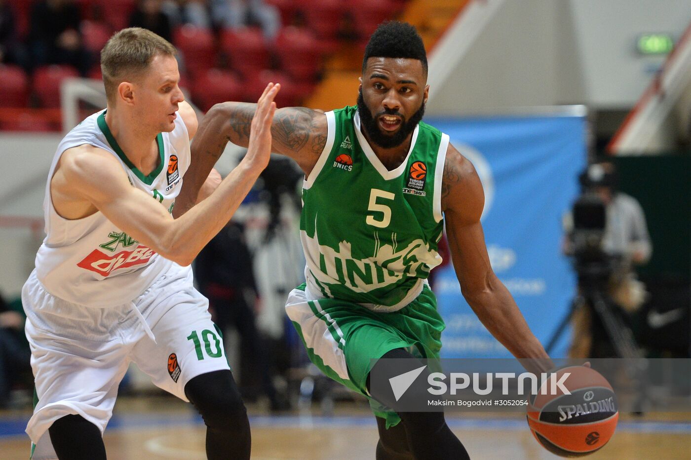 Euroleague Basketball. UNICS vs. Zalgiris