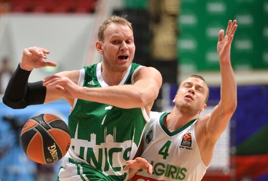 Euroleague Basketball. UNICS vs. Zalgiris