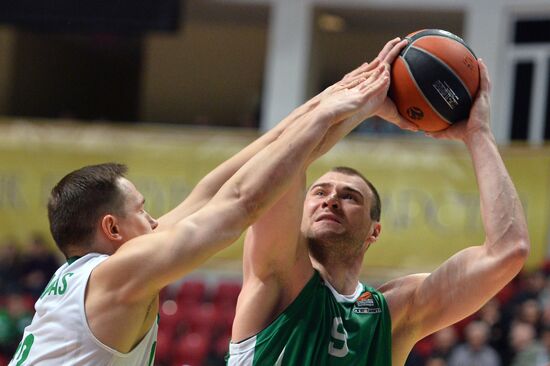 Euroleague Basketball. UNICS vs. Zalgiris